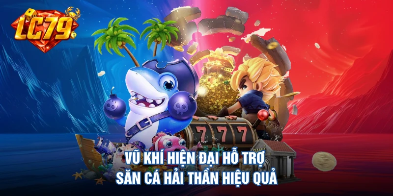 Vũ khí hiện đại hỗ trợ săn cá hải thần hiệu quả
